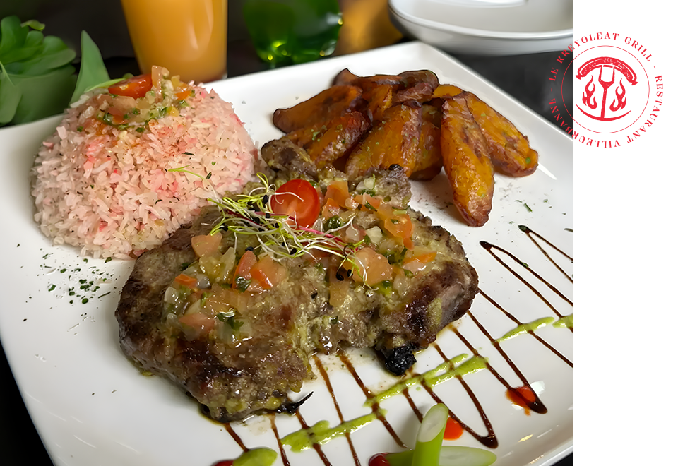 Le restaurant - Le Kreyoleat Grill - restaurant VILLEURBANNE